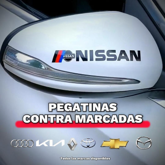 Pegatina para los retrovisores x 2 Unidades