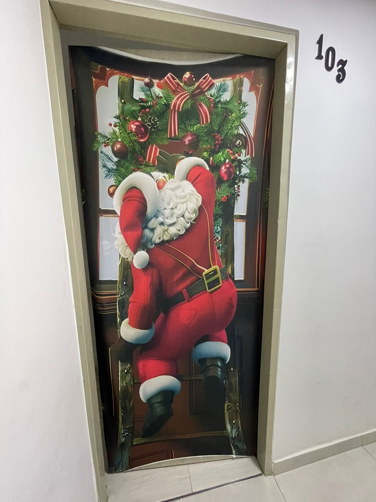 Fundas navideñas para puertas