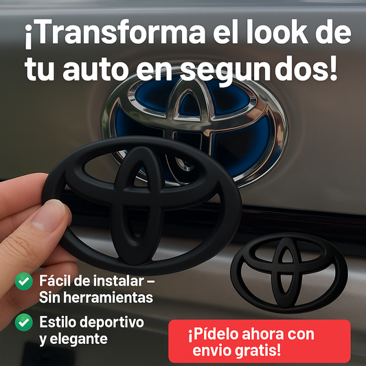 Kit de 3 Emblemas para coche Contra Marcados (Todas las marcas Disponibles)