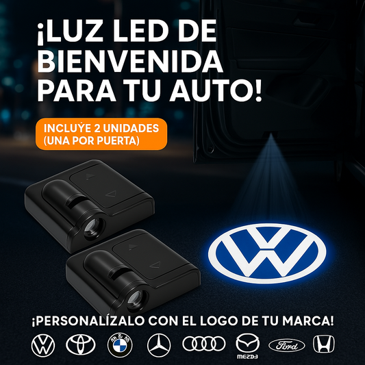 Proyector de luz para puerta de carro