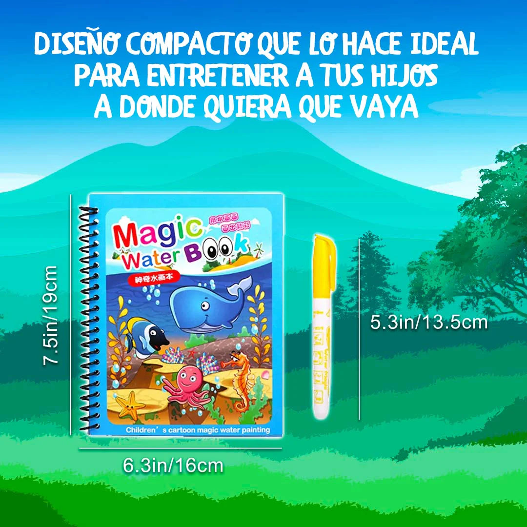 Libro Magico de Agua Magic Book 🌟